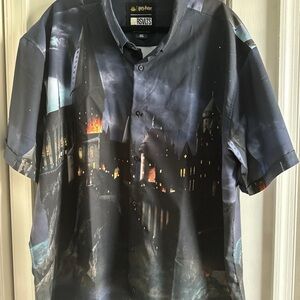 RSVLTS Men's Harry Potter Button Down